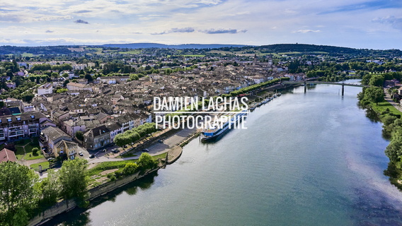 vnf dtrs saone tournus paquebot photo aerien 001