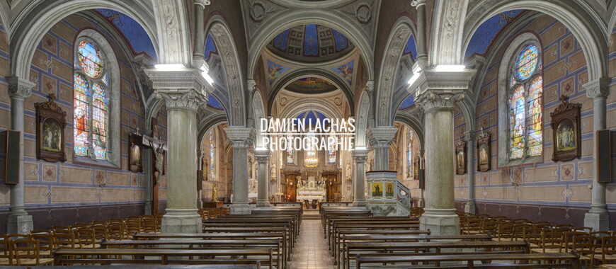 pays voironnais patrimoine religieux batie-divisin eglise interieur 002 pano