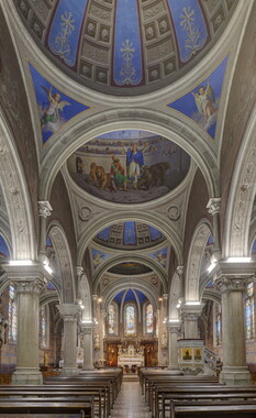 pays voironnais patrimoine religieux batie-divisin eglise interieur 004 pano